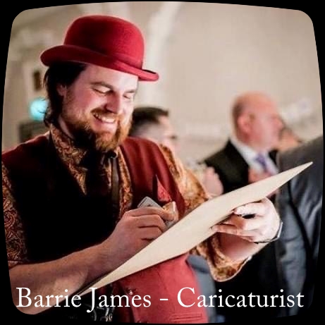 Barrie James Caricaturist Tyne & Wear
